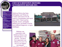 Tablet Screenshot of chucksmidtownmotors.com